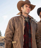 Jamie Dutton Yellowstone Wes Bentley Brown Jacket
